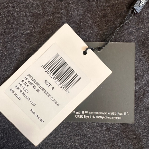 Unisex FRYE jersey blend PJ set - Picture 2 of 6